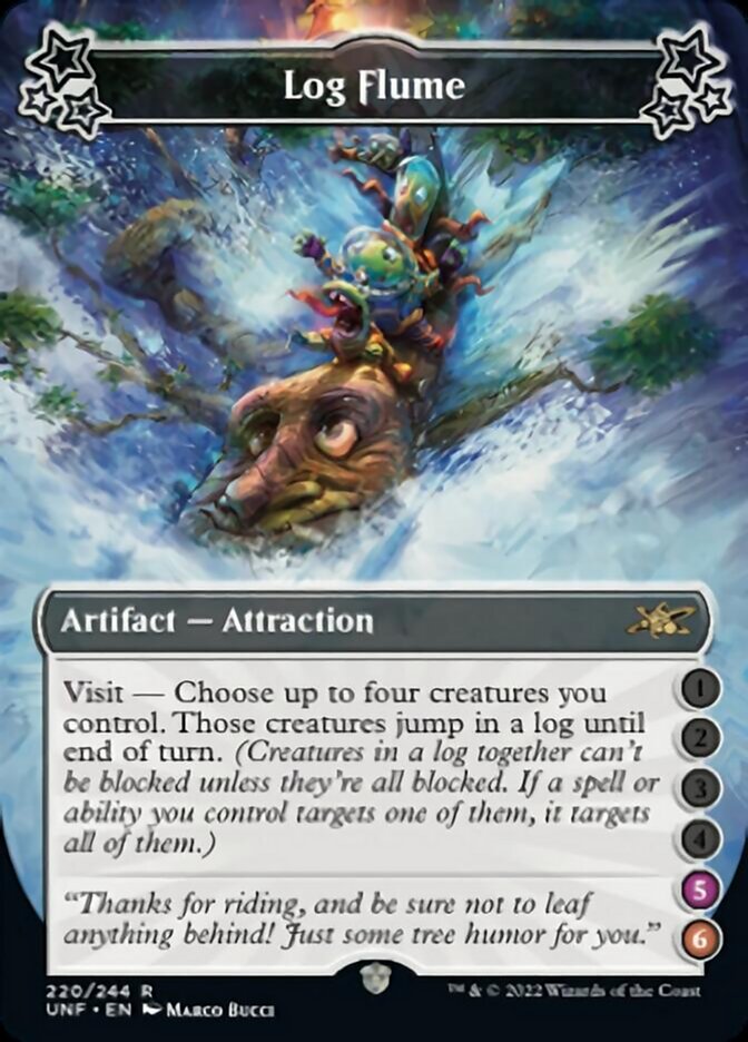 Log Flume (5-6) [Unfinity] Foil
