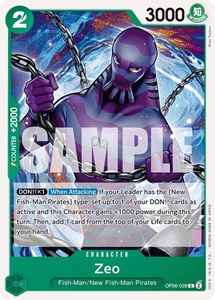 Zeo (OP06-028) - [Wings of the Captain]