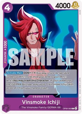 Vinsmoke Ichiji (060) (OP06-060) - [Wings of the Captain]