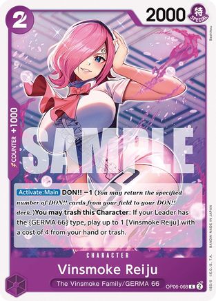Vinsmoke Reiju (068) (OP06-068) - [Wings of the Captain]