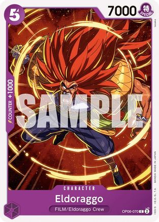 Eldoraggo (OP06-070) - [Wings of the Captain]