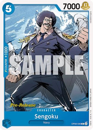 Sengoku (OP06-049) - [Wings of the Captain Pre-Release Cards]