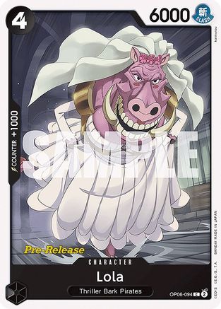 Lola (OP06-094) - [Wings of the Captain Pre-Release Cards]