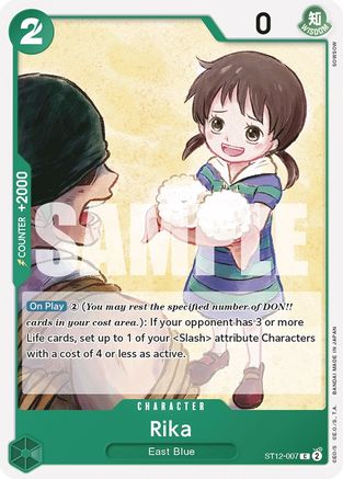 Rika (ST12-007) - [Starter Deck 12: Zoro and Sanji]
