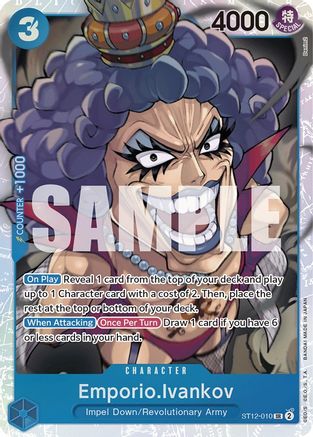Emporio.Ivankov (ST12-010) - [Starter Deck 12: Zoro and Sanji] Foil