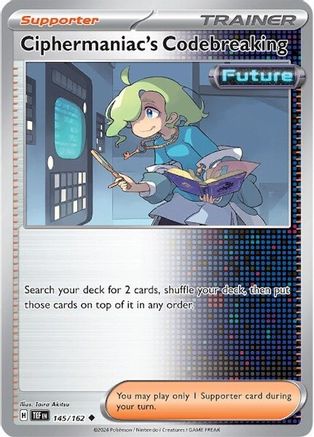 Ciphermaniac's Codebreaking (145/162) [Scarlet & Violet: Temporal Forces] Reverse Holofoil