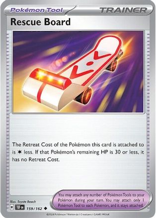 Rescue Board (159/162) [Scarlet & Violet: Temporal Forces] Reverse Holofoil