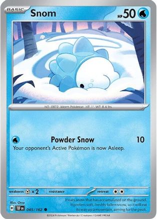 Snom (045/162) [Scarlet & Violet: Temporal Forces] Reverse Holofoil