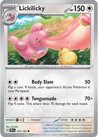 Lickilicky (125/162) [Scarlet & Violet: Temporal Forces]