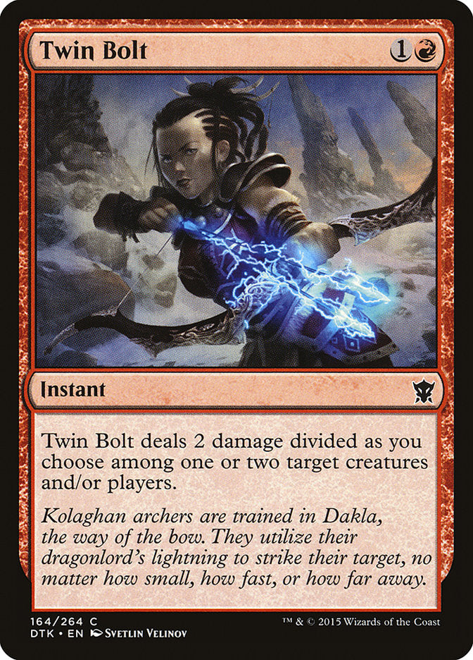 Twin Bolt [Dragons of Tarkir] Foil