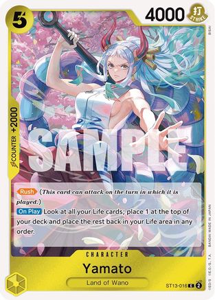 Yamato (ST13-016) - [Ultra Deck: The Three Brothers] Foil