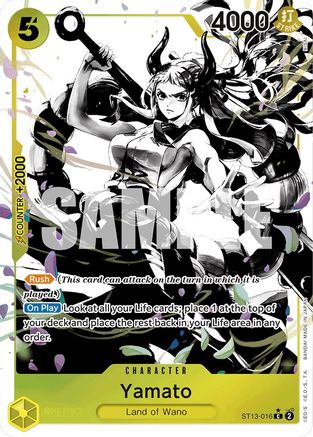 Yamato (Parallel) (ST13-016) - [Ultra Deck: The Three Brothers] Foil