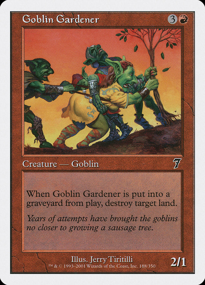Goblin Gardener [Seventh Edition] Foil