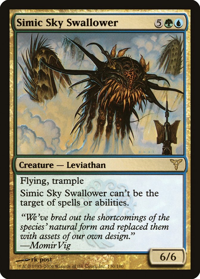 Simic Sky Swallower [Dissension] Foil