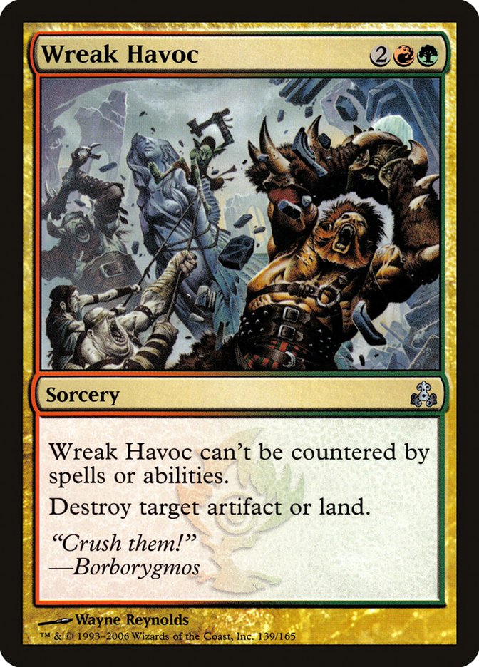 Wreak Havoc [Guildpact] Foil