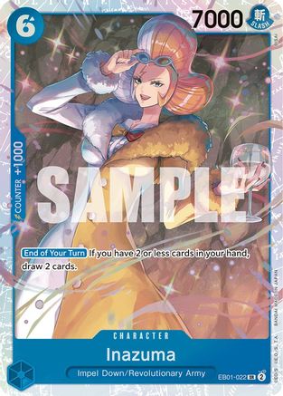 Inazuma (EB01-022) - [Extra Booster: Memorial Collection] Foil