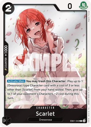 Scarlet (EB01-042) - [Extra Booster: Memorial Collection] Foil