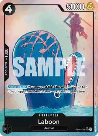 Laboon (048) (Alternate Art) (EB01-048) - [Extra Booster: Memorial Collection] Foil