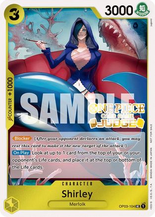 Shirley (Judge Pack Vol. 3) (OP03-104) - [One Piece Promotion Cards] Foil