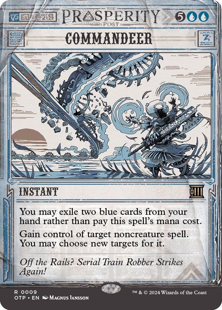 Commandeer [Outlaws of Thunder Junction: Breaking News] Foil