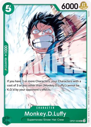 Monkey.D.Luffy (033) (OP07-033) - [500 Years in the Future]