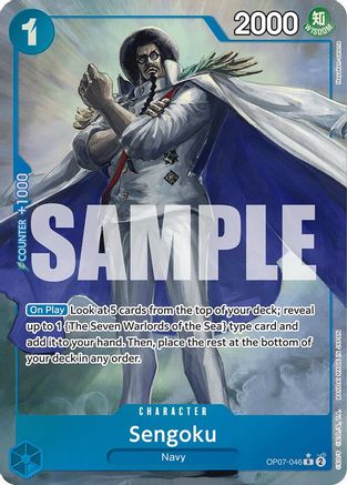 Sengoku (Parallel) (OP07-046) - [500 Years in the Future] Foil