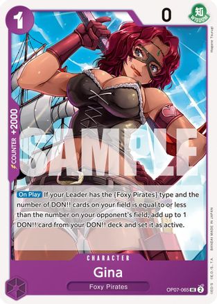 Gina (OP07-065) - [500 Years in the Future]