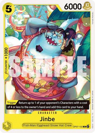 Jinbe (102) (OP07-102) - [500 Years in the Future]