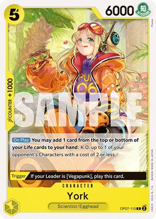 York (OP07-110) - [500 Years in the Future]