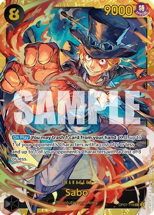 Sabo (OP07-118) - [500 Years in the Future] Foil