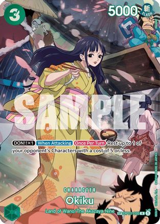 Okiku (SP) (OP01-035) - [500 Years in the Future] Foil