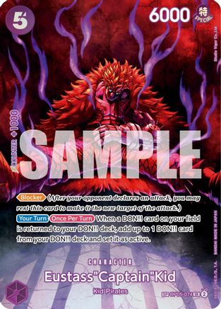 Eustass"Captain"Kid (SP) (OP05-074) - [500 Years in the Future] Foil