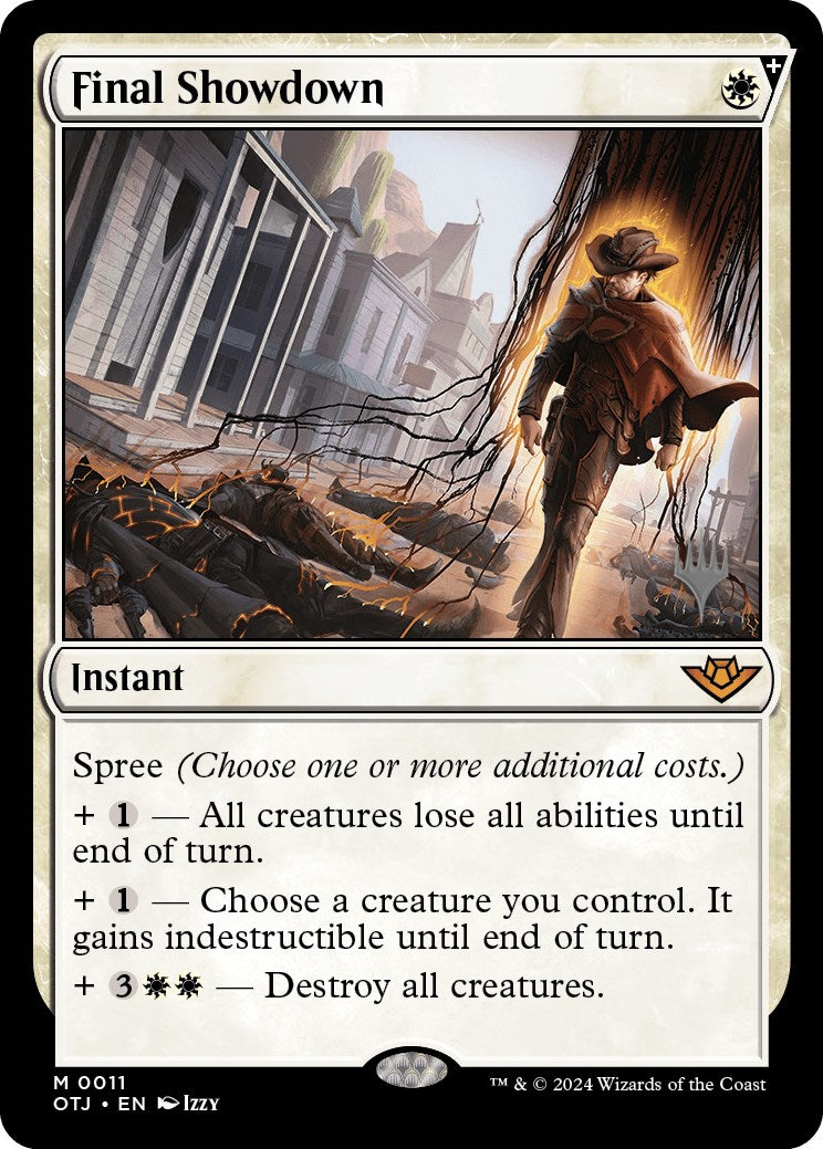 Final Showdown (Promo Pack) [Outlaws of Thunder Junction Promos] Foil