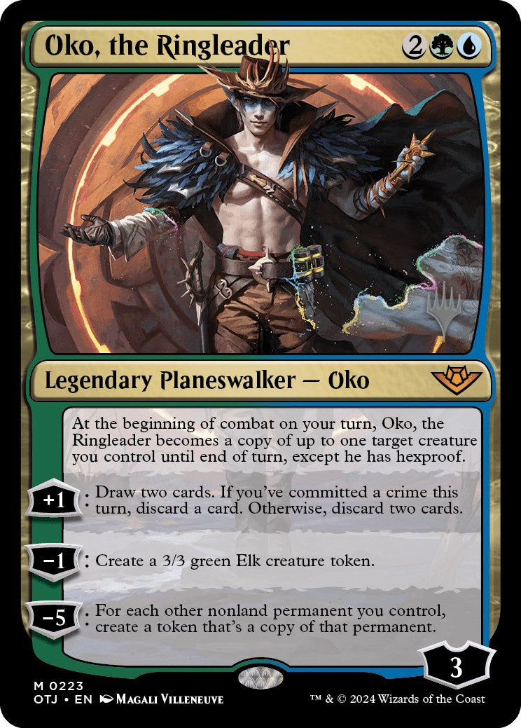 Oko, the Ringleader (Promo Pack) [Outlaws of Thunder Junction Promos] Foil