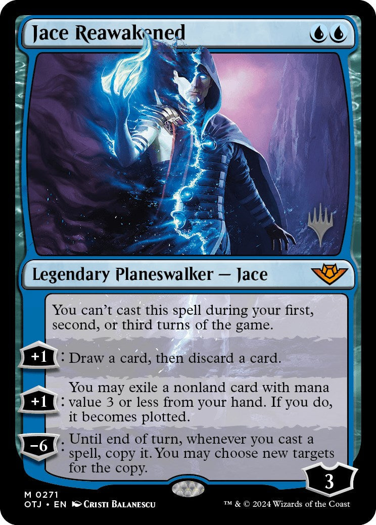 Jace Reawakened (Promo Pack) [Outlaws of Thunder Junction Promos] Foil