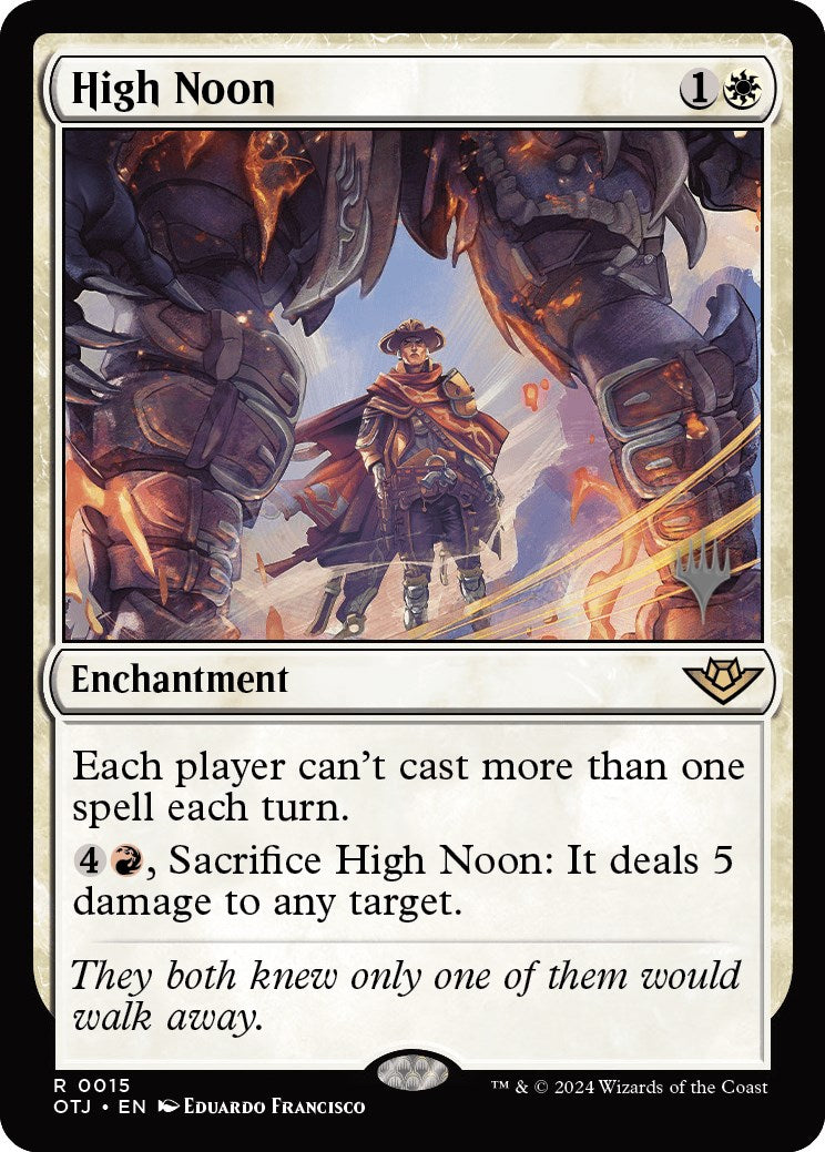 High Noon (Promo Pack) [Outlaws of Thunder Junction Promos] Foil