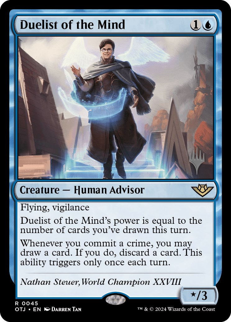 Duelist of the Mind (Promo Pack) [Outlaws of Thunder Junction Promos] Foil
