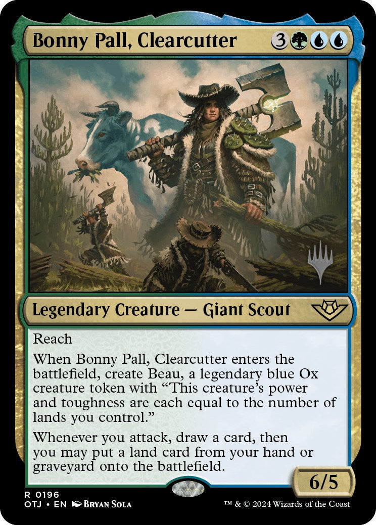 Bonny Pall, Clearcutter (Promo Pack) [Outlaws of Thunder Junction Promos] Foil