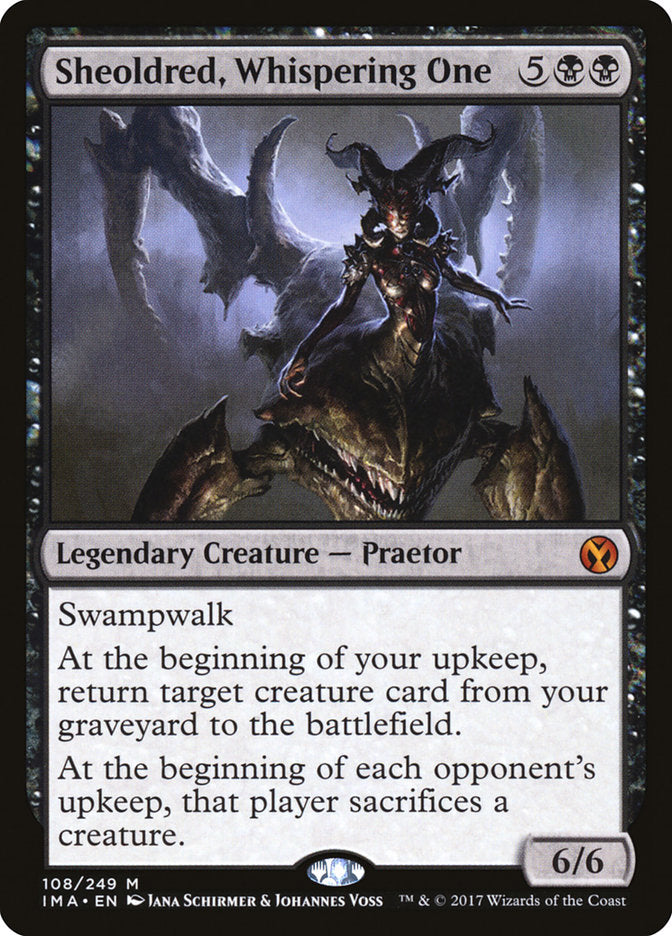 Sheoldred, Whispering One [Iconic Masters] Foil