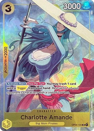 Charlotte Amande (Premium Card Collection -Best Selection Vol. 1-) (OP04-105) - [One Piece Promotion Cards] Foil