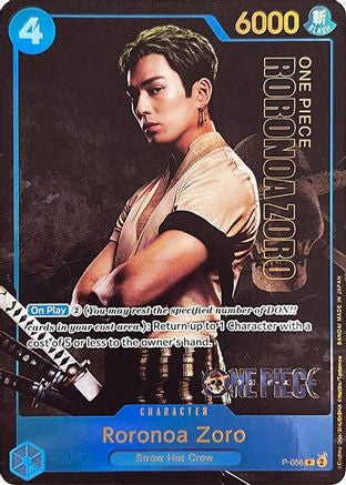 Roronoa Zoro (Premium Card Collection -Live Action Edition-) (P-056) - [One Piece Promotion Cards] Foil