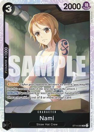 Nami (ST14-006) - [Starter Deck 14: 3D2Y] Foil