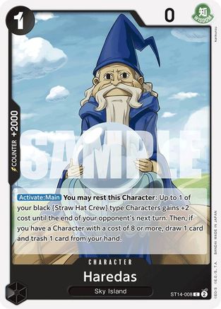 Haredas (ST14-008) - [Starter Deck 14: 3D2Y]