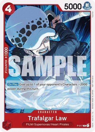 Trafalgar Law (Tournament Pack Vol. 7) (P-017) - [One Piece Promotion Cards]