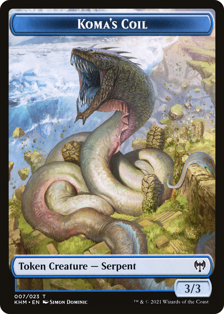 Koma's Coil  [Kaldheim Tokens] Foil