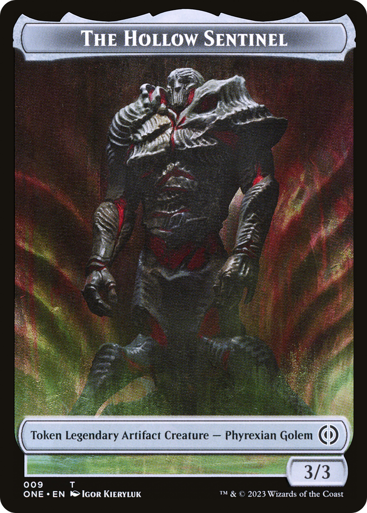The Hollow Sentinel  [Phyrexia: All Will Be One Tokens]