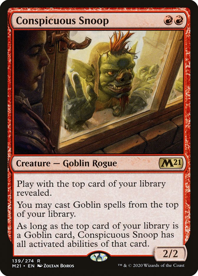 Conspicuous Snoop [Core Set 2021] Foil