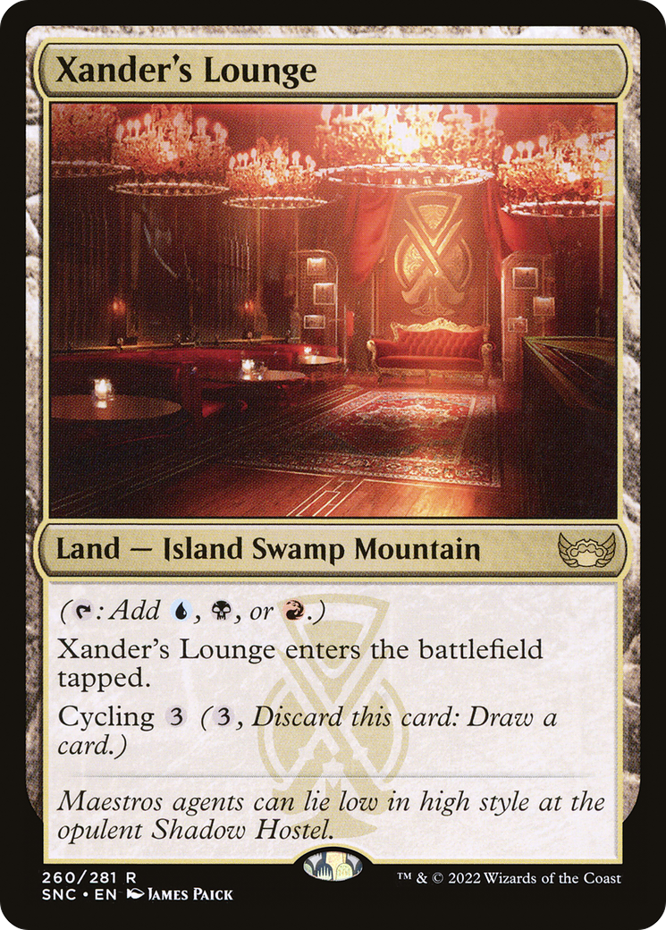 Xander's Lounge  [Streets of New Capenna] Foil
