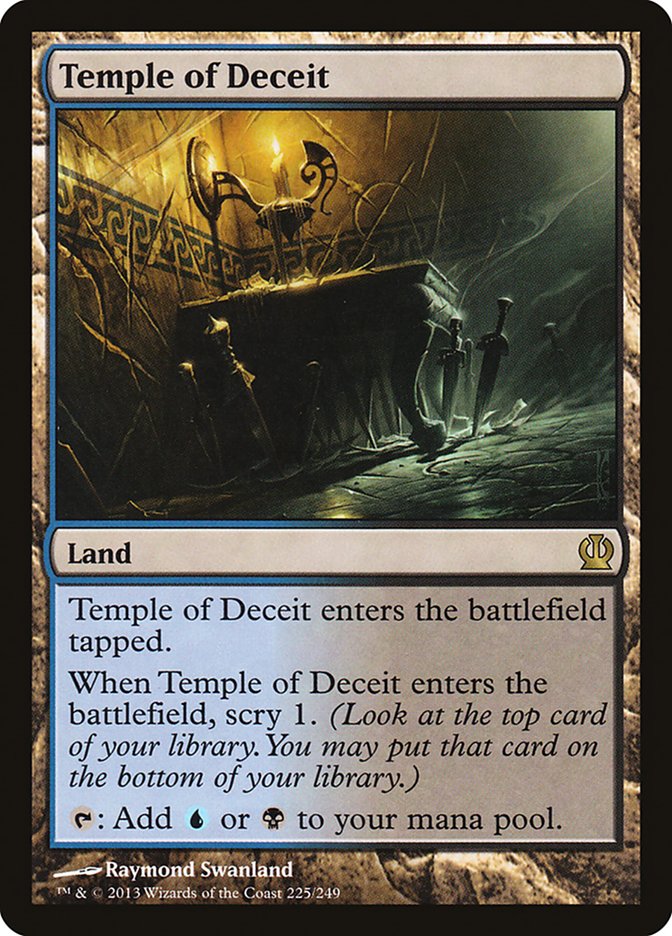 Temple of Deceit [Theros] Foil
