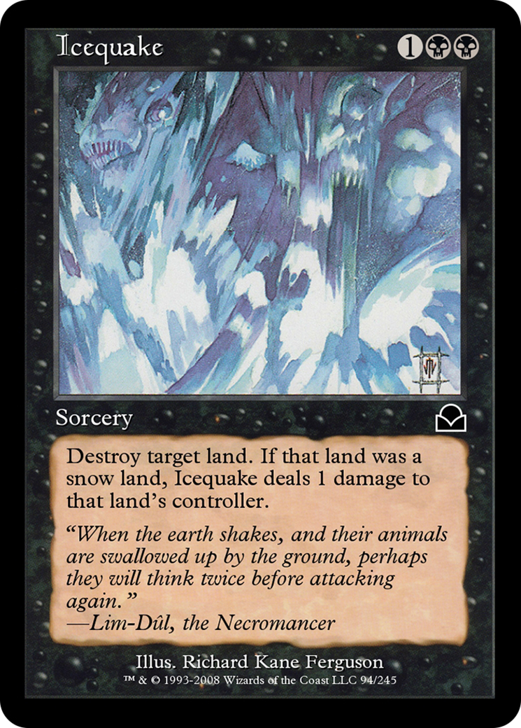 Icequake  [Masters Edition II] Foil